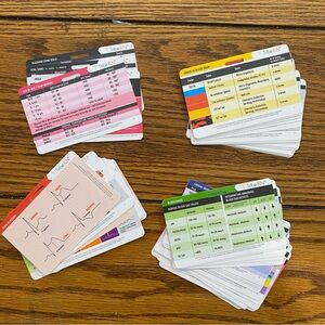 BadgeGuru 2.0 by Tribe RN - 47 Nursing Badge Reference Cards  - incomplete set